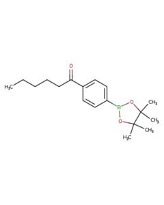 Astatech 1-(4-(4,4,5,5-TETRAMETHYL-1,3,2-DIOXABOROLAN-2-YL)PHENYL)HEXAN-1-ONE; 1G; Purity 95%; MDL-